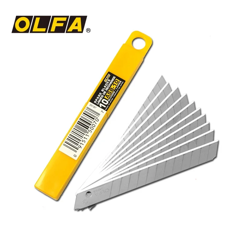 Woodworking Wallpaper - OLFA ASB-10 9mm Spare Blades 10pcs