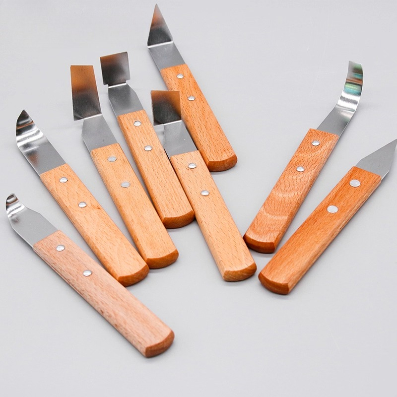 8pcs Pottery Carving Shaping K - Wood Chisel Set 评论和价格
