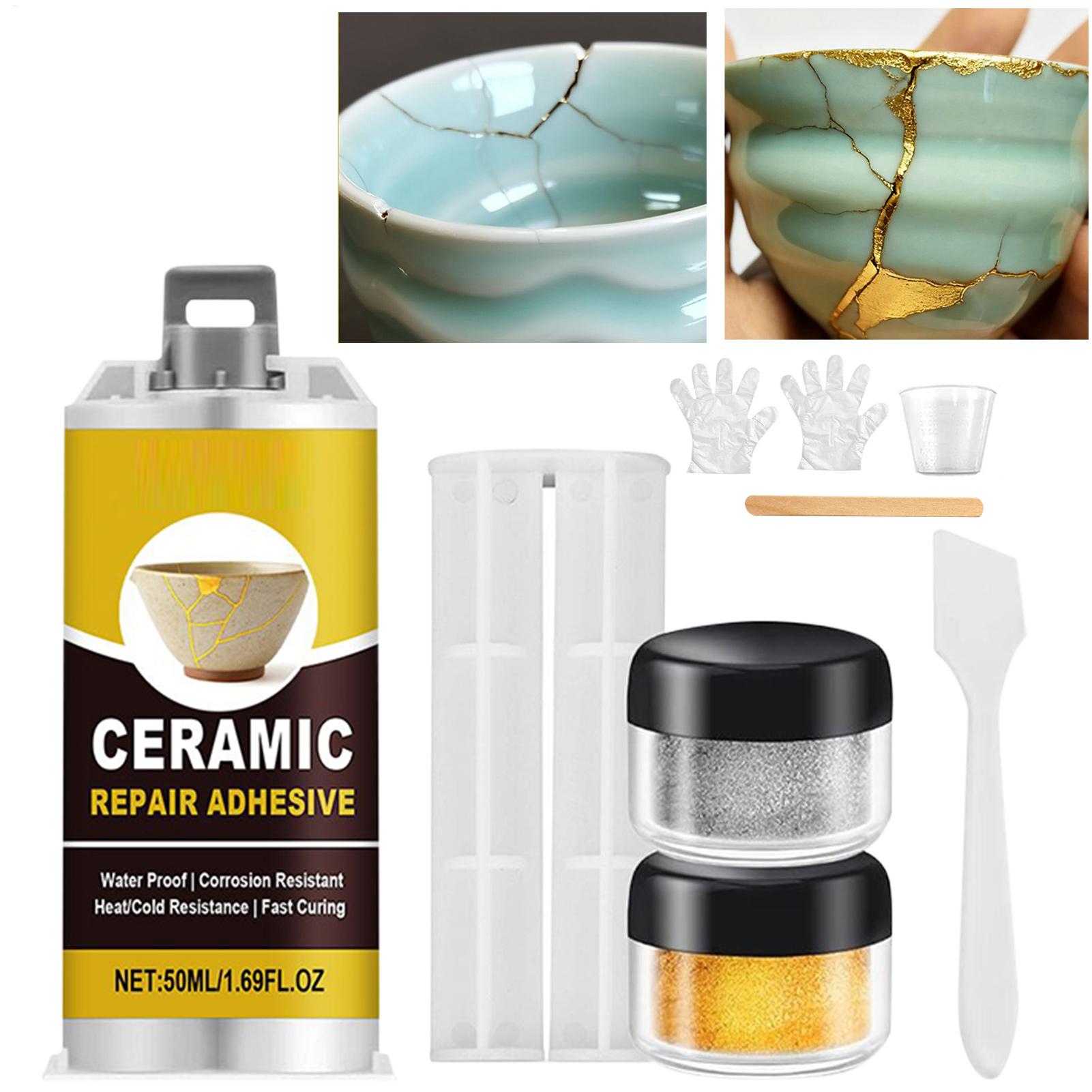 Japanese Kintsugi Ceramic Repa - Woodworking In Japanese 评论和价格
