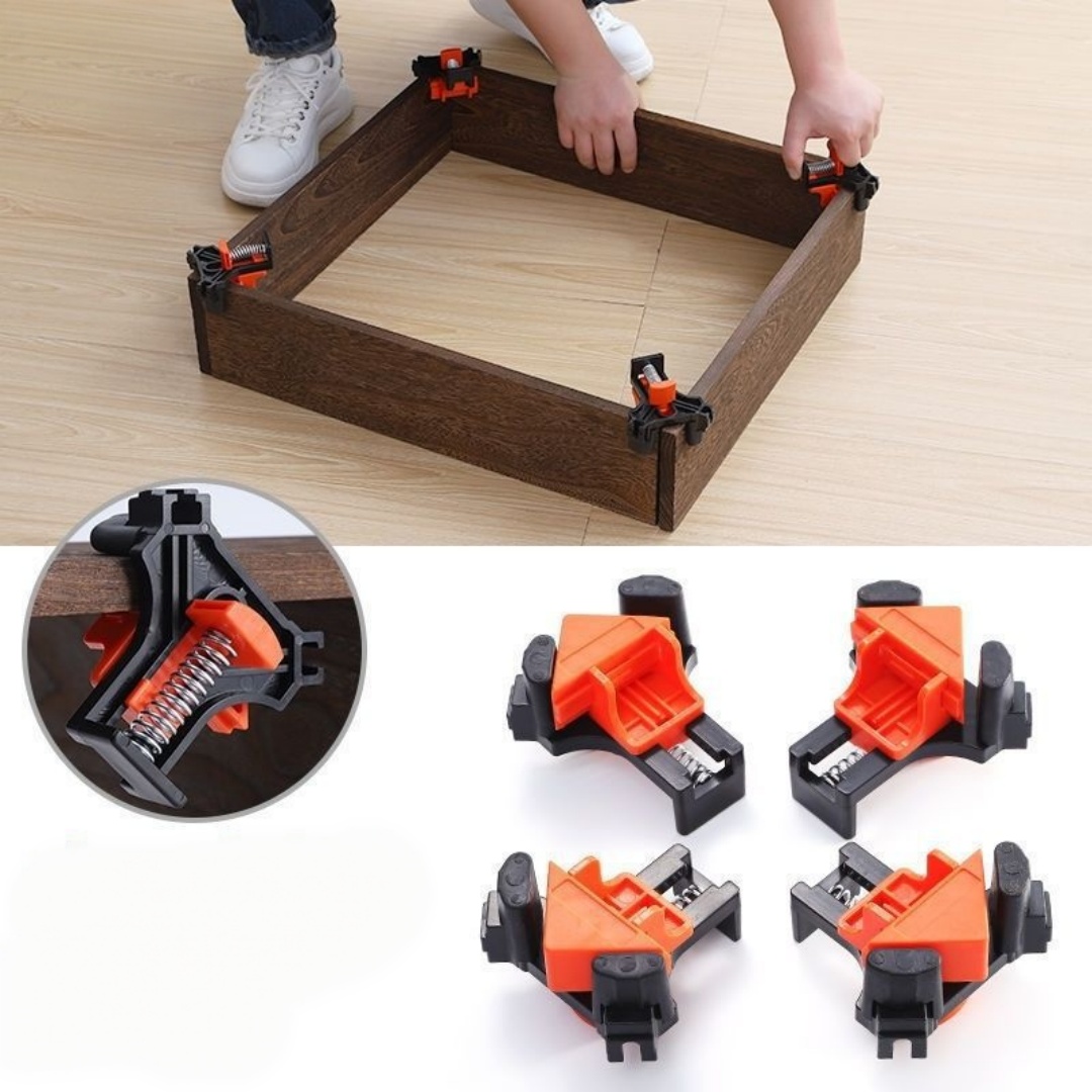 4pcs 90° Right Angle Clamp Fix - Woodworking Workshop 评论和价格
