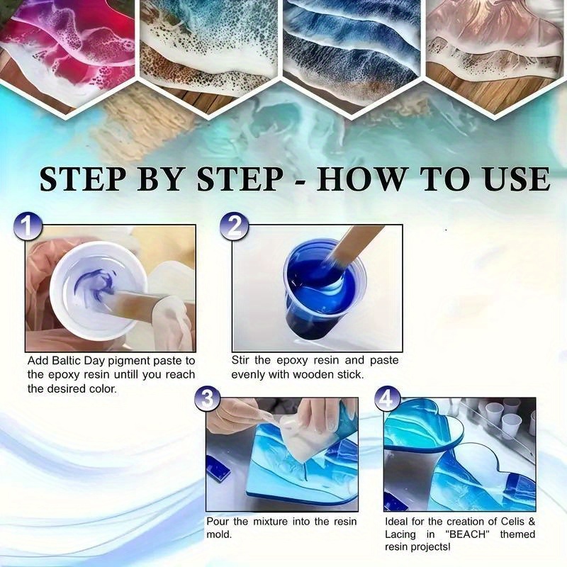 24 Colors/8 Colors 5g 0.18oz P - Woodworking Resin 评论和价格