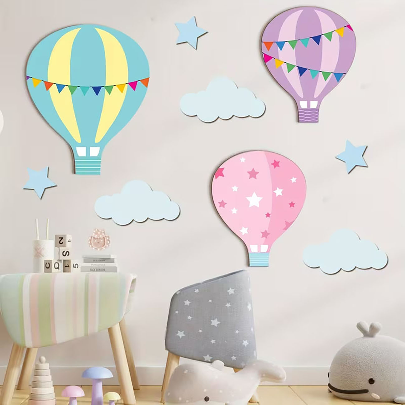 Wooden 2D Wall Decoration (9-P - Woodworking Glue 评论和价格
