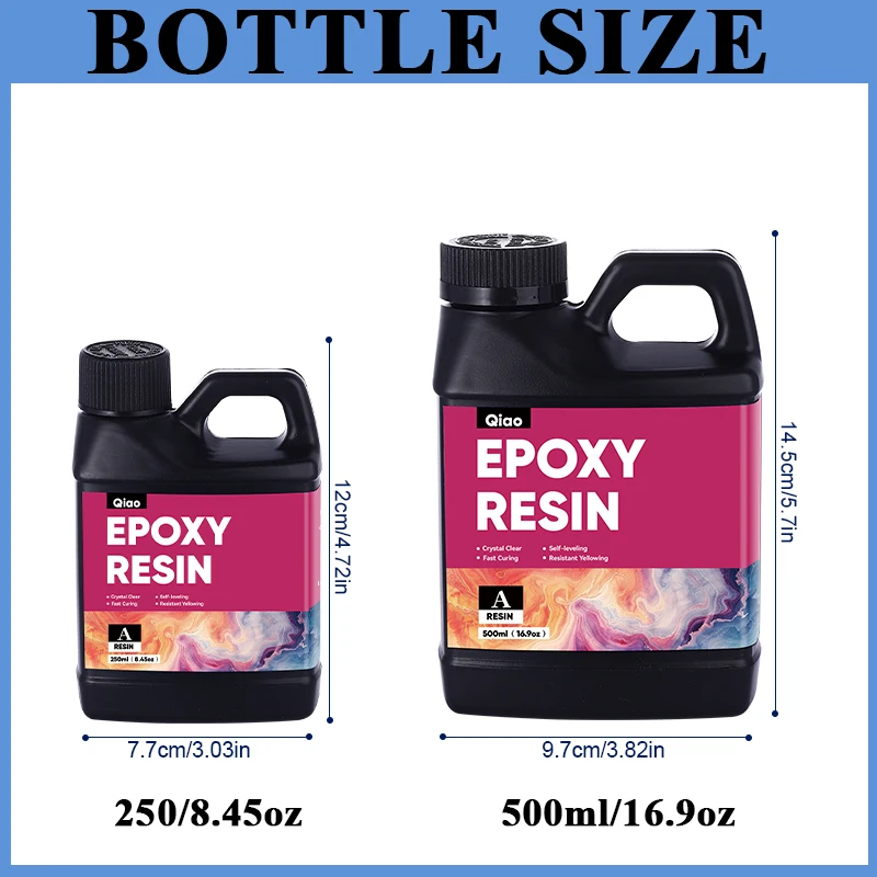 500ml/1000ml Epoxy Resin Kit C - Woodworking Resin 评论和价格