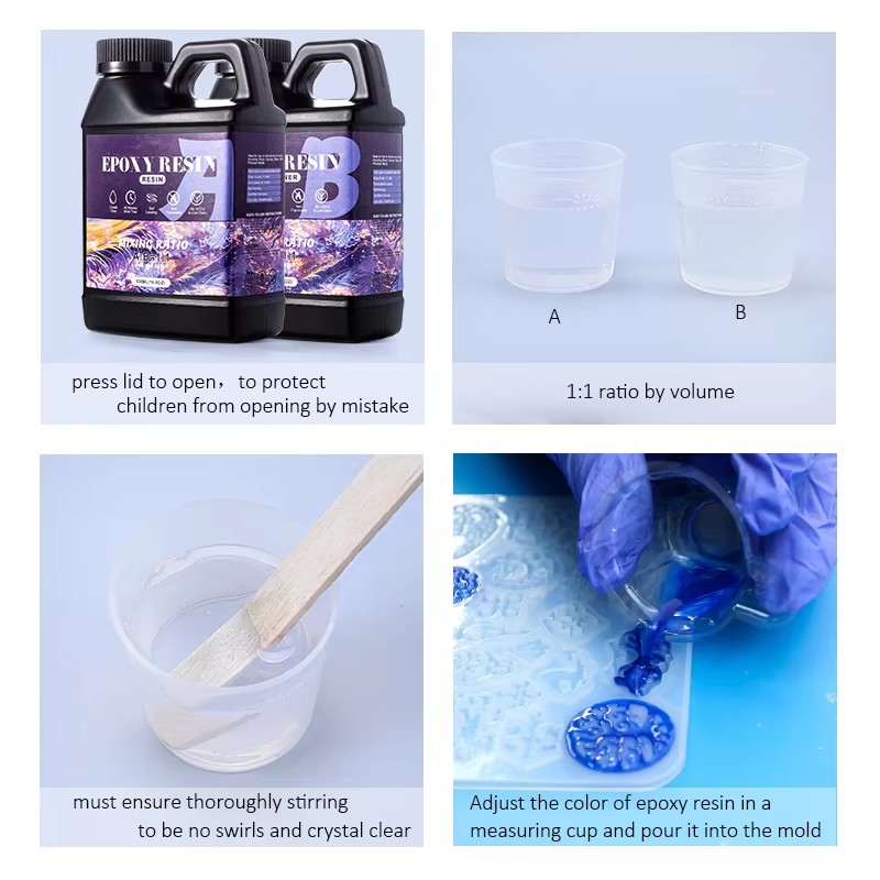 Easy Mix 1:1 Epoxy Resin Kit C - Woodworking Resin 评论和价格
