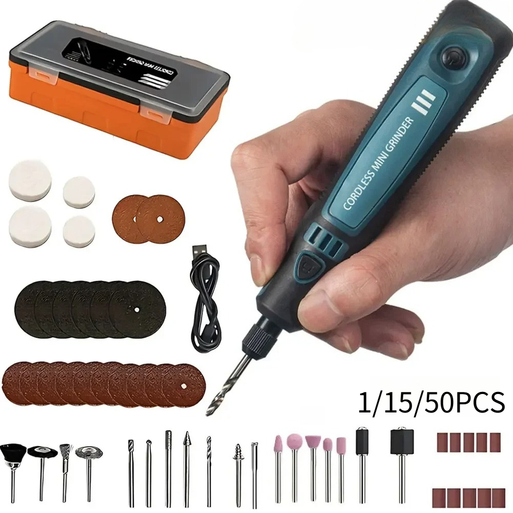 USB Cordless Electric Grinder  - Wood Chisel Set 评论和价格