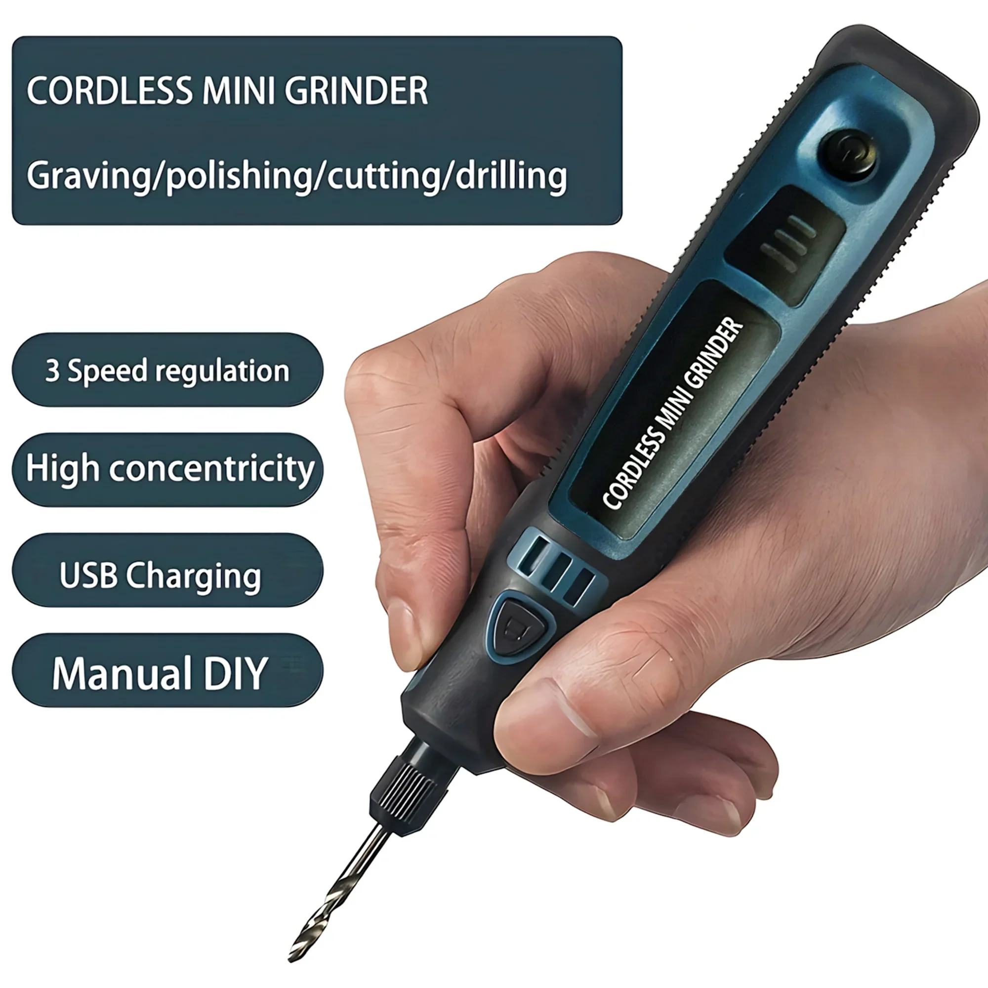 USB Cordless Electric Grinder  - Wood Chisel Set 评论和价格