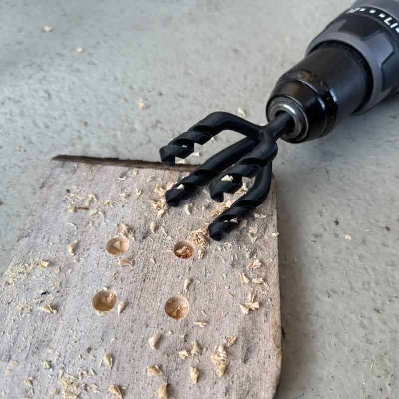 Plastic Four Prank Drill Bit T - Woodworking Jokes 评论和价格