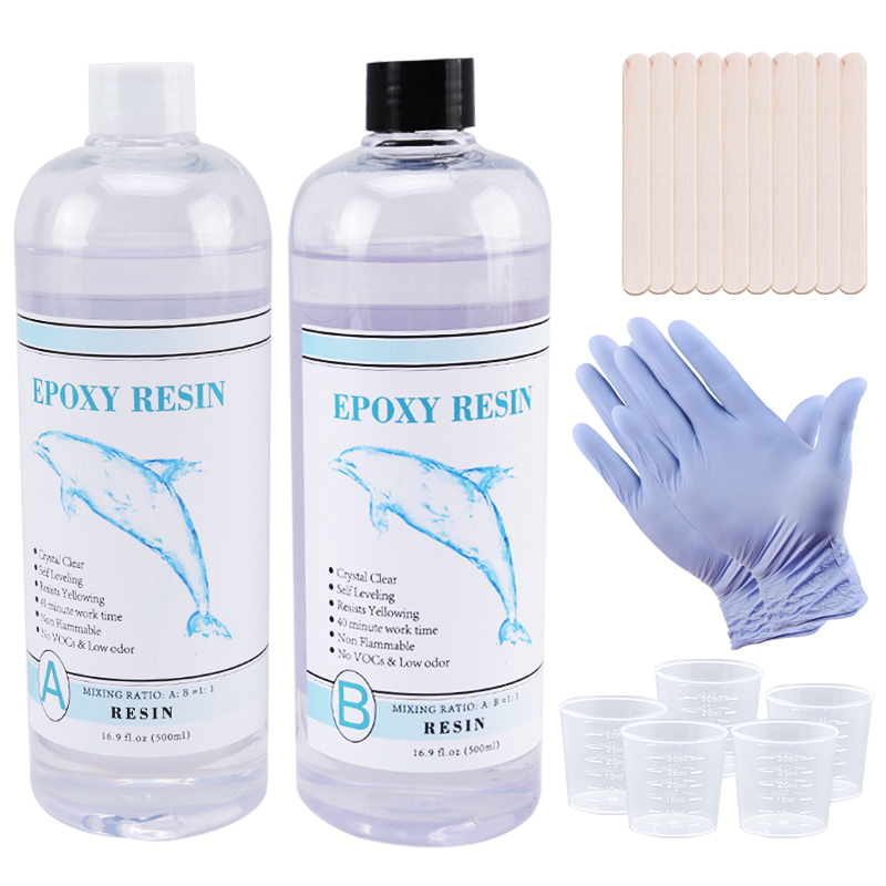 1:1 Clear Epoxy Resin Crystal  - Woodworking Resin 评论和价格