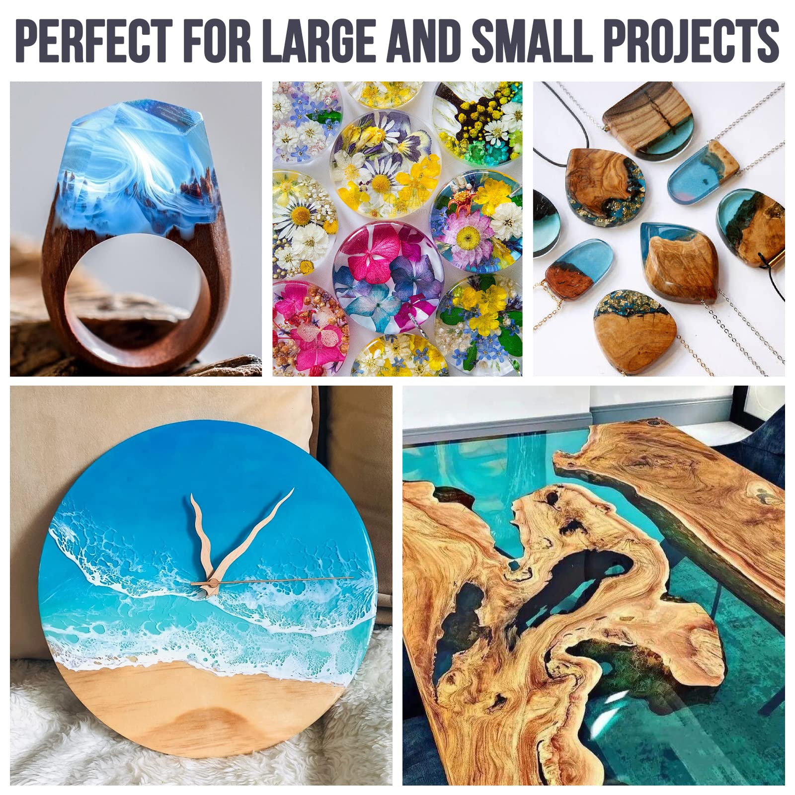 Epoxy Resin Kits Set, Art Kit  - Woodworking Resin 评论和价格