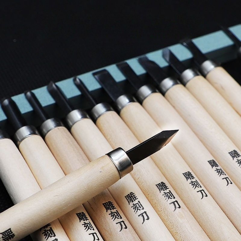Carving Knife Set Woodblock Ru - Wood Chisel Set 评论和价格