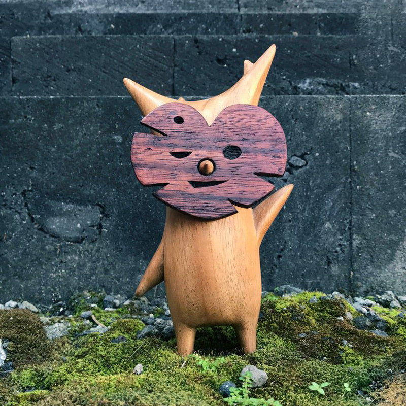 1/2/3pcs Wooden Korok Statue H - Woodworking Resin 评论和价格