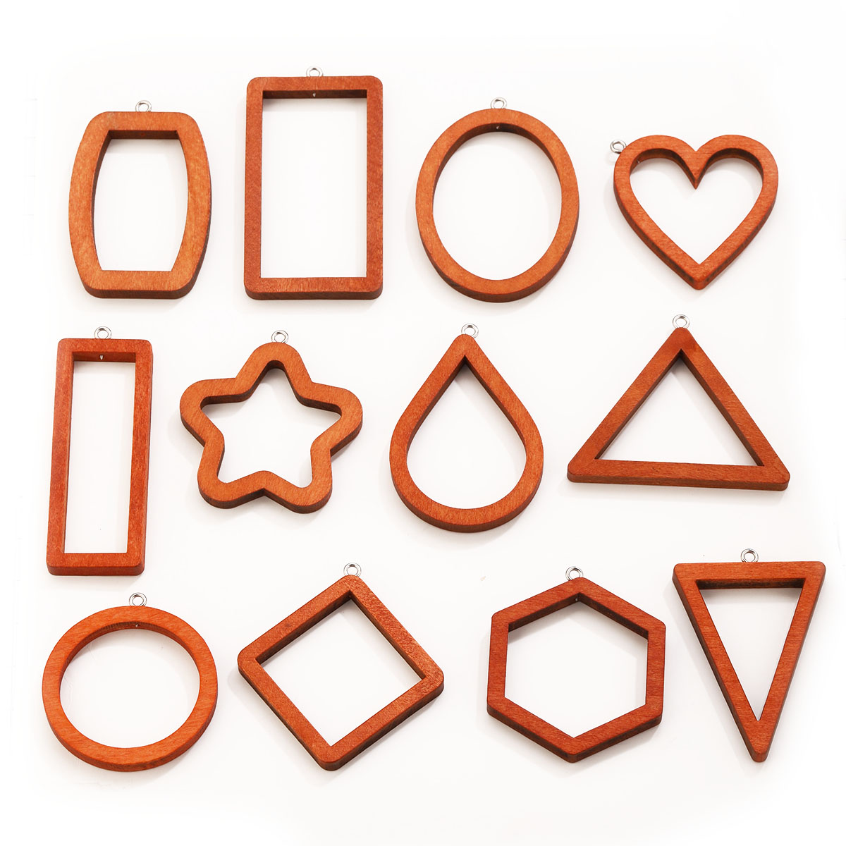 10PCS Triangle Rectangle Wood  - Woodworking Resin 评论和价格