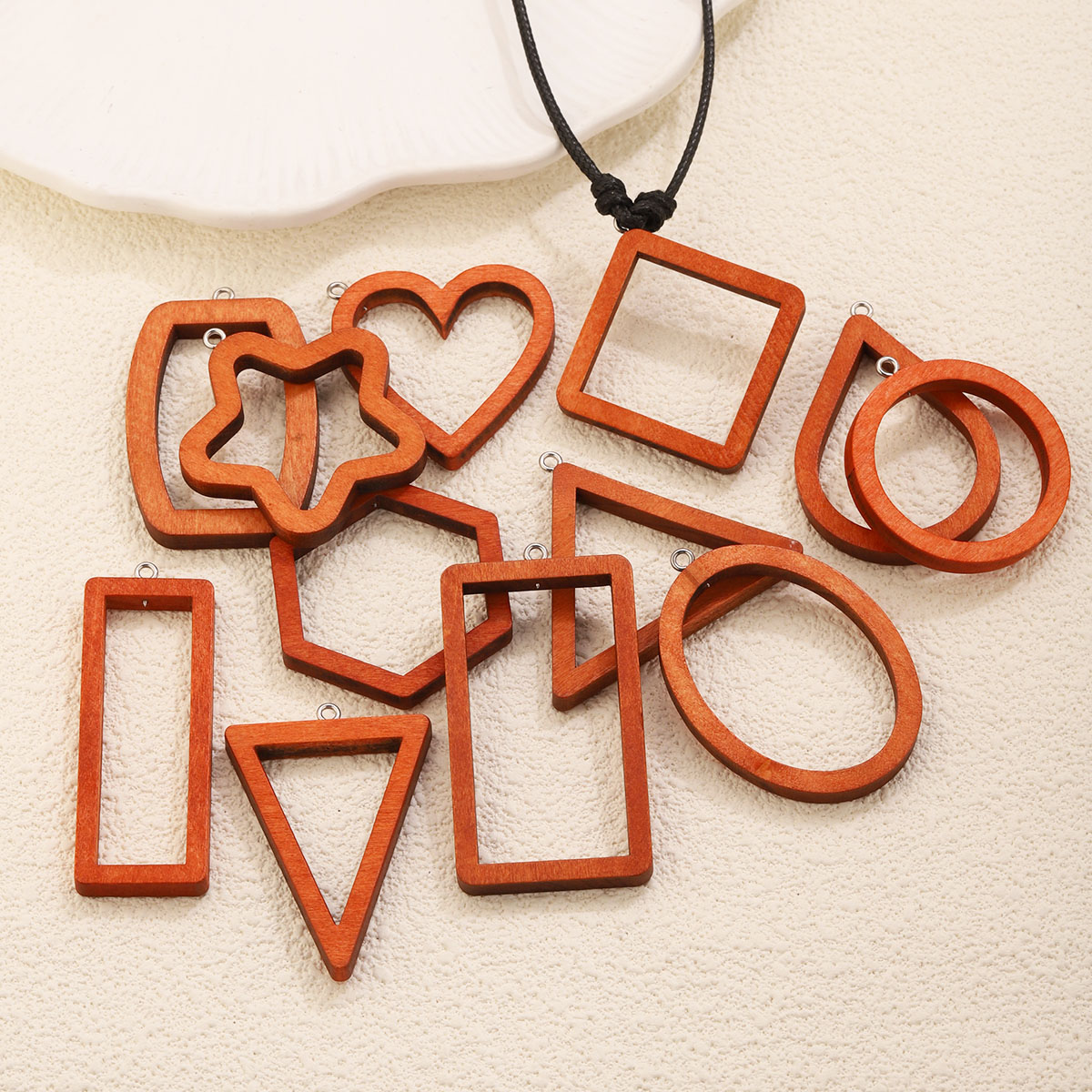 10PCS Triangle Rectangle Wood  - Woodworking Resin 评论和价格