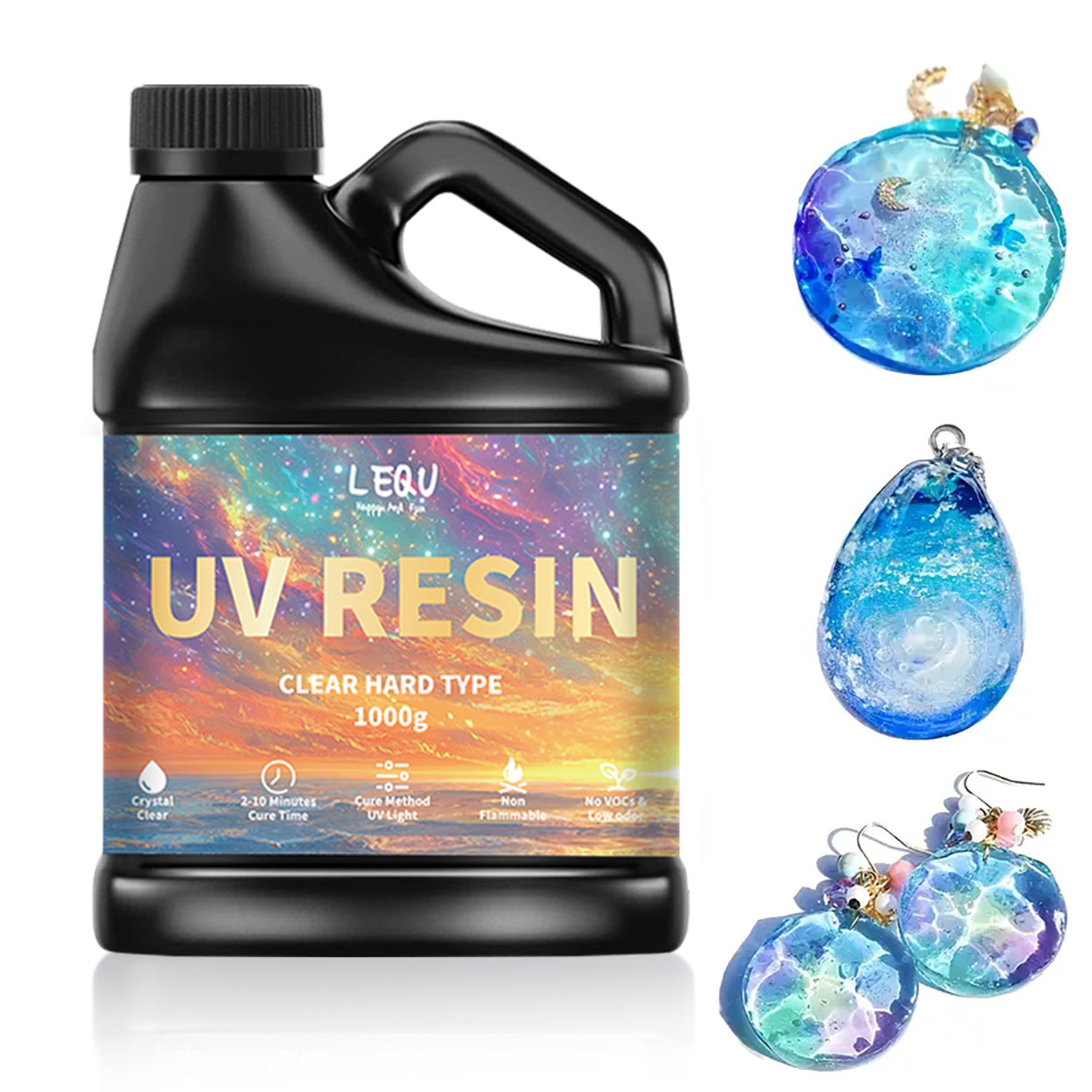 100/200/500/1000g UV Epoxy Res - Woodworking Resin 评论和价格